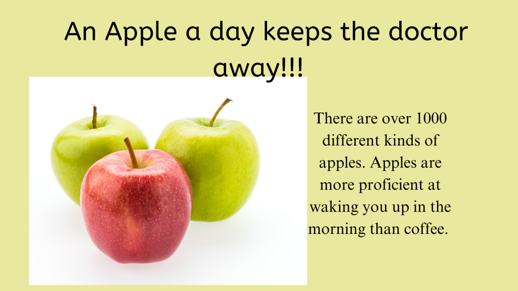 All about Apples!!!